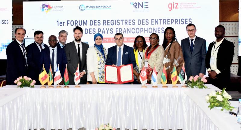 Création de l’alliance des registres des entreprises des pays francophones Déclaration de Djerba