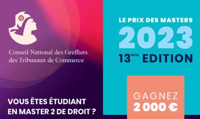 Prix des Masters 2023 du Conseil national