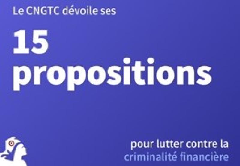 Livre Blanc : 15 propositions pour renforcer la lutte contre la criminalité financière